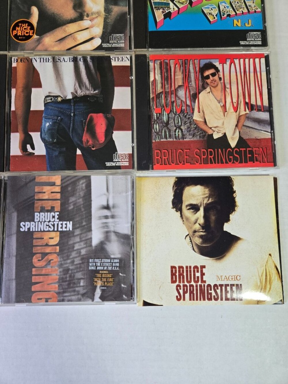 Lot of (9) BRUCE Springsteen CD's See Description for Titles
